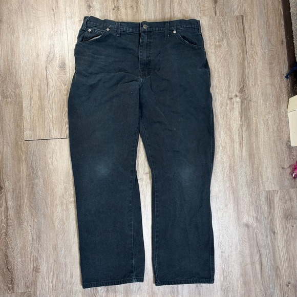 Dickies Other - Dickies Relaxed Heavyweight Carpenter Duck Jeans 38x30 Black Mens
